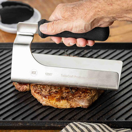 Steakgewicht PerfectGrip | Edelstahl | 190 mm x 100 mm Produktbild 1 S