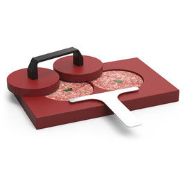 Burgerpresse für 2 Pattys ø 128 mm Produktbild