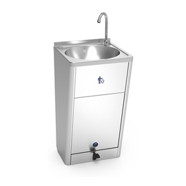 Mobiles Handwaschbecken | Pumpenleistung 2 ltr / min | Fußbedienung Produktbild