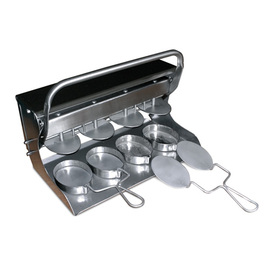 Burgerpresse mit 4 ovalen Formen Produktbild