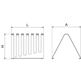 Schneidbretthalter zum Stellen oder Aufhängen Produktbild 2 S
