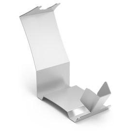 Schinkenhalter Edelstahl Tischmodell L 393 mm x 155 mm H 340 mm Produktbild