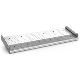 Fischtheke aus Edelstahl 2912 x 950 x H 270 mm Produktbild