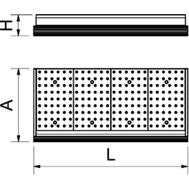 Fischtheke aus Edelstahl 1465 x 950 x H 270 mm Produktbild 2 S