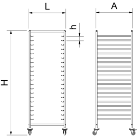 Brot-Schneidebrett mit Griff und Krümelsammler Produktbild 2 S