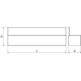 Weinregal Inox horizontal zur Wandmontage Produktbild 2 S