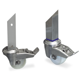 Montage einer Rolle an ein Regal Produktbild