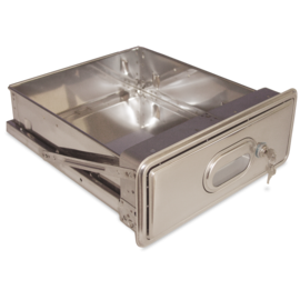 Schublade mit Verschluss zum Montieren an Regal 2/1 IMAGINE Produktbild