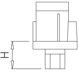 Höhenverstellbare Fußstollen für Regale Produktbild 2 S