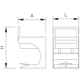 Burgerpresse manuell für 2 Pattys ø 130 mm rund Produktbild 2 S