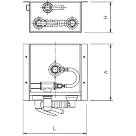 Waschbrause für Ofen mit Aufroller Produktbild 2 S