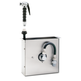 Waschbrause für Öfen mit Aufroller, abstellbar unter Arbeitsplatten Produktbild