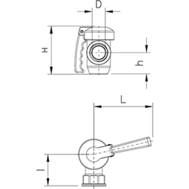 Ablaufventil 1 1/2" für Gefäße Produktbild 2 S