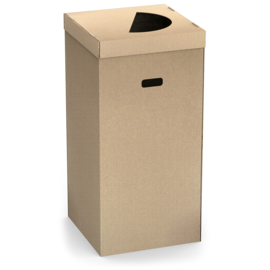 Eventmülleimer aus Karton 128 ltr Produktbild