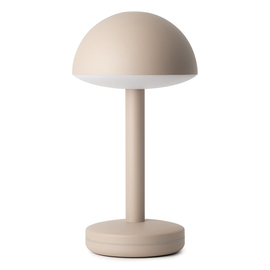 LED-Akku-Tischleuchte BUG Aluminium beige H 290 mm Produktbild