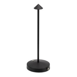 LED-Tischleuchte ANGELINA schwarz H 300 mm Produktbild
