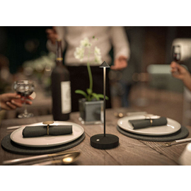 LED-Tischleuchte ANGELINA schwarz H 300 mm Produktbild 4 S