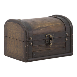 Rechnungsbox Treasure Antique Holz | 158 mm x 110 mm x 114 mm Produktbild