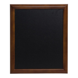 Wandkreidetafel UNIVERSAL dunkelbraun H 763 mm inkl. Wandaufhängung Produktbild