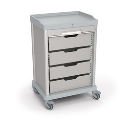 Minibar-Bestückungswagen mit Rolladen | 720 mm x 570 mm H 1100 mm Produktbild