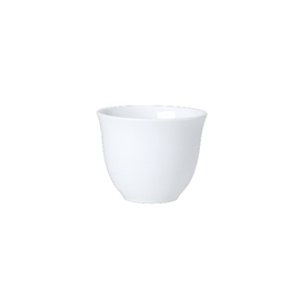 Becher COUPE WHITE Bone China 100 ml H 50 mm Produktbild