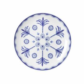 Teller SULTAN`S GARDEN BLUE Bone China Ø 210 mm weiß | blau Produktbild