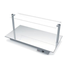 Wärmeplatte Einbaugerät mit Hustenschutz L 890 mm Produktbild