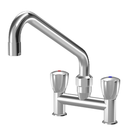 Zweigriffmischer GASTRO Zweiloch A 300 mm Auslaufhöhe 315 mm Produktbild
