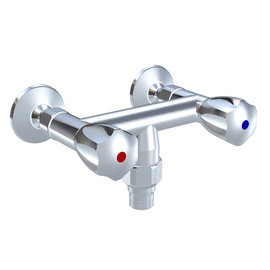 Zweigriffmischer GASTRO Wandarmatur A 83 mm für Schlauchanschluss 3/4" x DN20 Produktbild