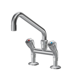 Zweigriffmischer GASTRO Zweiloch A 300 mm Auslaufhöhe 252 mm Produktbild