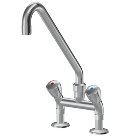 Zweigriffmischer GASTRO Zweiloch A 300 mm Auslaufhöhe 356 mm Produktbild