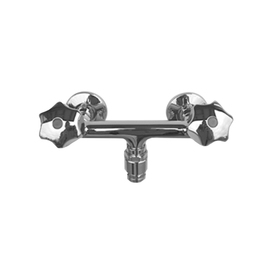 Zweigriffmischer GASTRO Wandarmatur A 77 mm für Schlauchanschluss 3/4" Produktbild