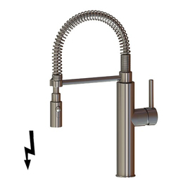 Geschirrbrause 3/8" Hebelmischer | Niederdruck A 205 mm Produktbild