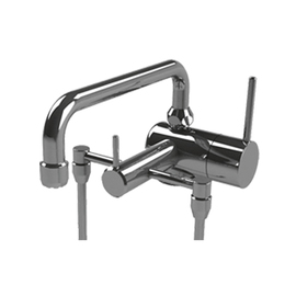 Thekenarmatur zweileitig Hebelmischer Niederdruck A 200 mm Produktbild