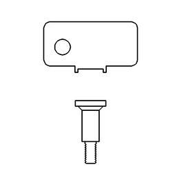 Verschraubungs-Set Corona-Griff Metall Produktbild