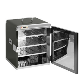 Speisentransportbehälter beheizbar | Edelstahl schwarz 230 Volt 365 Watt Produktbild