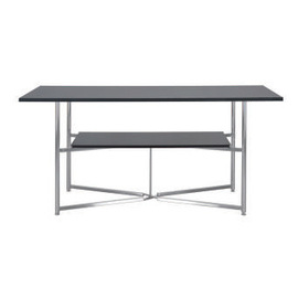 Buffettisch klappbar schwarz | rechteckig 1600 mm x 800 mm H 750 mm Produktbild