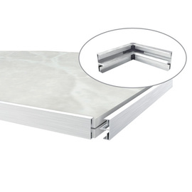 Buffettisch klappbar schwarz | rechteckig 1600 mm x 800 mm H 750 mm Produktbild 5 S