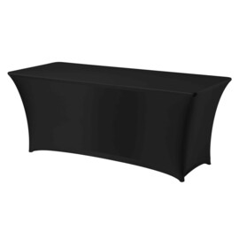 Tischhusse | rechteckig | Symposium | 810934 | Schwarz | 1200x760x(H)730mm Produktbild 6 S