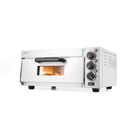 Pizzaofen kompakt | Silber | 230V/2000W | 580x560x(H)275mm Produktbild 7 S