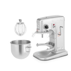 Planetenrührer | Kitchen Line | 7L | Silber | 220-240V/650W | 317x440x(H)490mm Produktbild 5 S