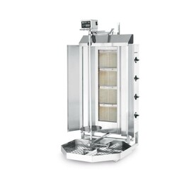 Gas Kebab Grill | Profi Line | 230V/16W | 13kW | 735x745x(H)1110mm Produktbild