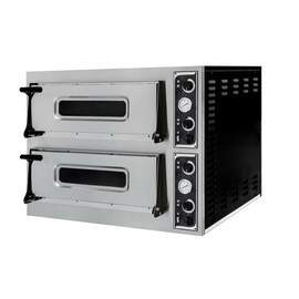 Pizzaofen Basic 44 | 2 Kammern | 400V/9400W | 975x930x(H)742mm Produktbild