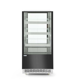 Kühlvitrine mit 3 geneigten Regalen | 300L | 230V/480W | 650x833x(H)1460mm Produktbild