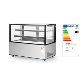 Kühlvitrine mit 2 Regalen | 510L | 230V/490W | 1524x677x(H)1230mm Produktbild 6 L