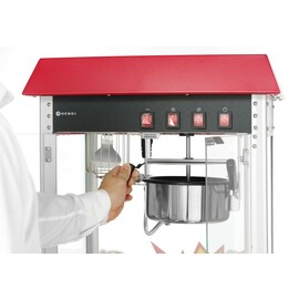 Popcorn-Maschine | Rot | 230V/1500W | 574x420x(H)778mm Produktbild 4 S
