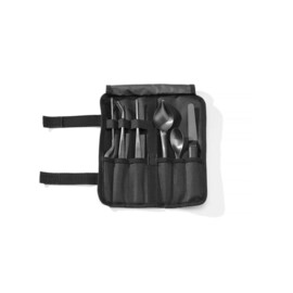 Anrichteset | 6 Stück | schwarz | 255x25x(H)100mm Produktbild