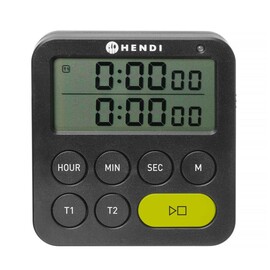 Timer | doppelt | Schwarz | 82x20x(H)86mm Produktbild