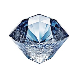 Eiswürfelform | edelsteinförmig | Blau | 2 Stk. | 190x105x(H)30mm Produktbild 4 S