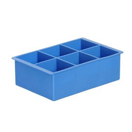 Eiswürfelform | XL-Würfel | Blau | 170x110x(H)52mm Produktbild